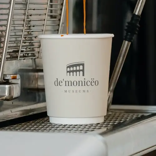 Museum Logo Coffe Cup Mockup