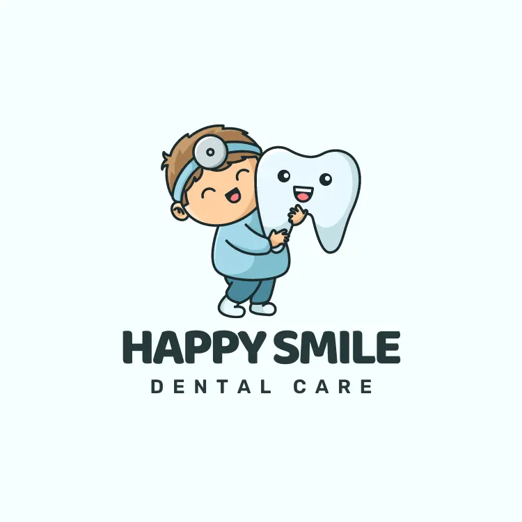 Tooth and Child Dental Care Logo