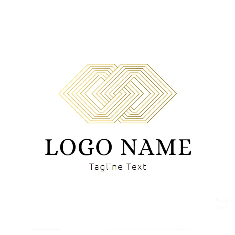 Abstract and Luxurious Link Logo