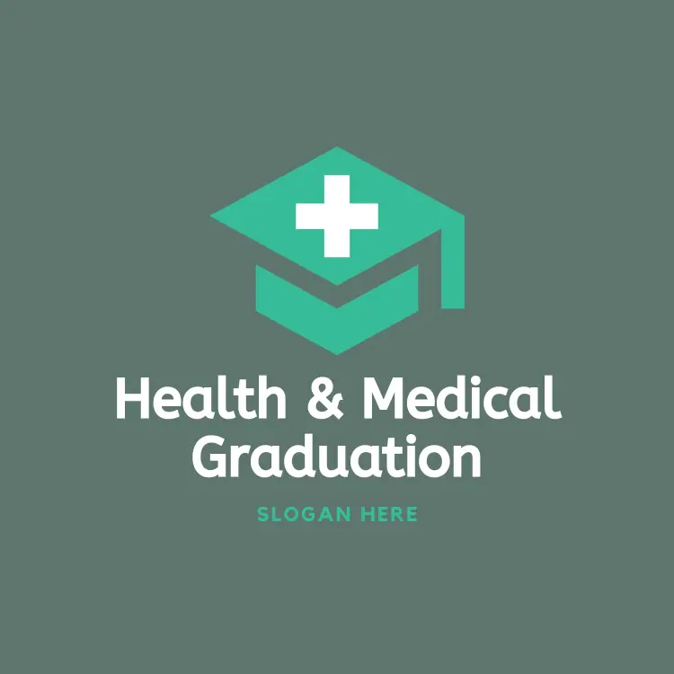 Health & Medical Graduation Logo