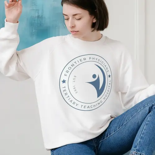 Sweatshirts Teaching and Lecturing Label Logo Mockup