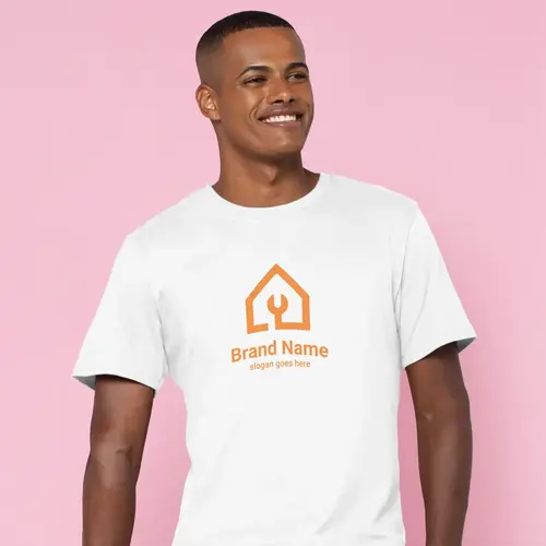 T-shirt Home Repair Logo Mockup