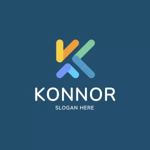 Abstract and Minimalist Letter K Monogram Logowebp