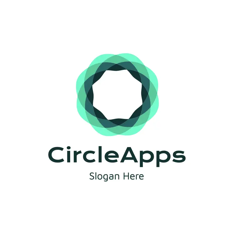 Abstract and Modern Circle Logo