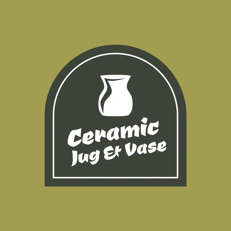 Ceramic Jug and Label Logo