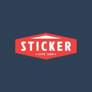 Retro Sticker Badge Logo