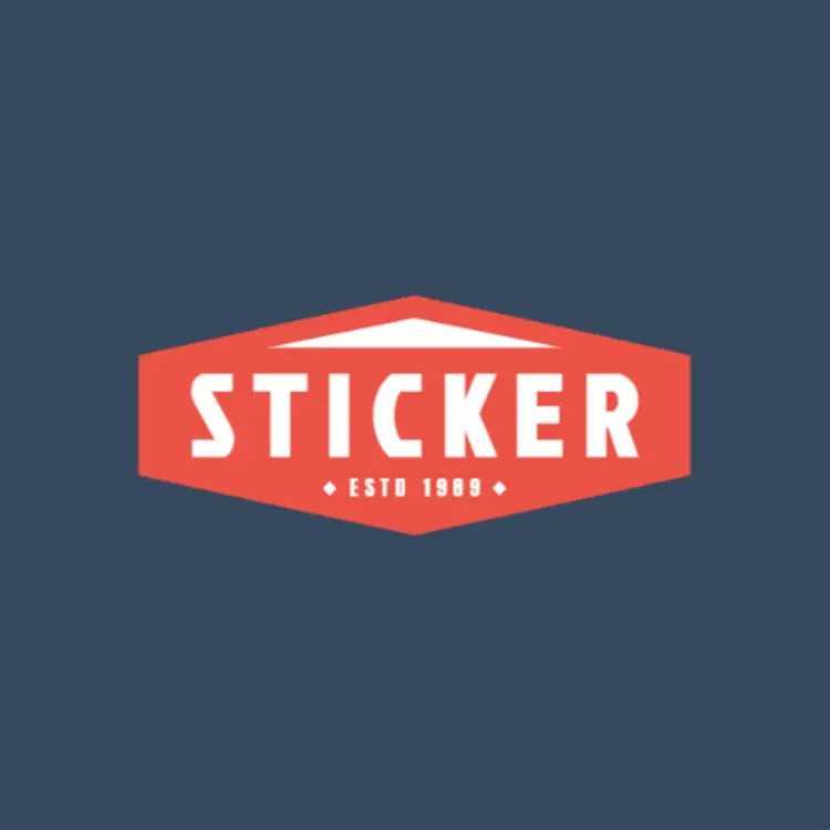 Retro Sticker Badge Logo
