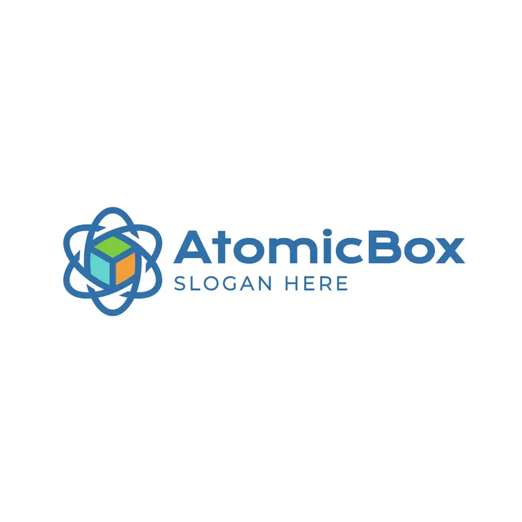 Atomic Box Cube Logo