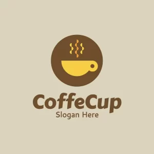 Modern Coffee Cup Logo
