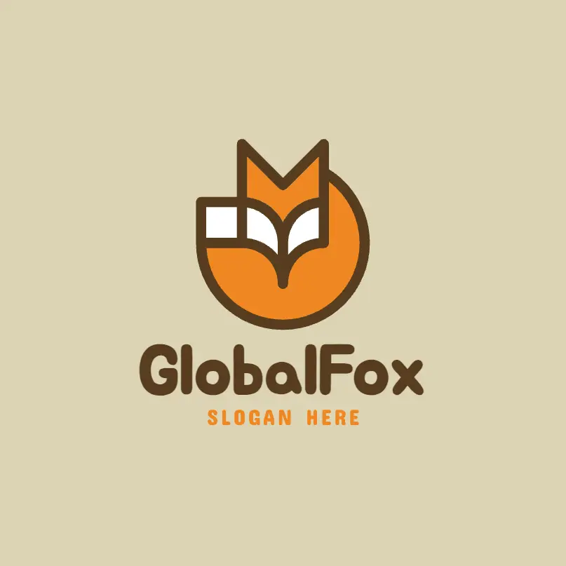 Geometric Fox Logo