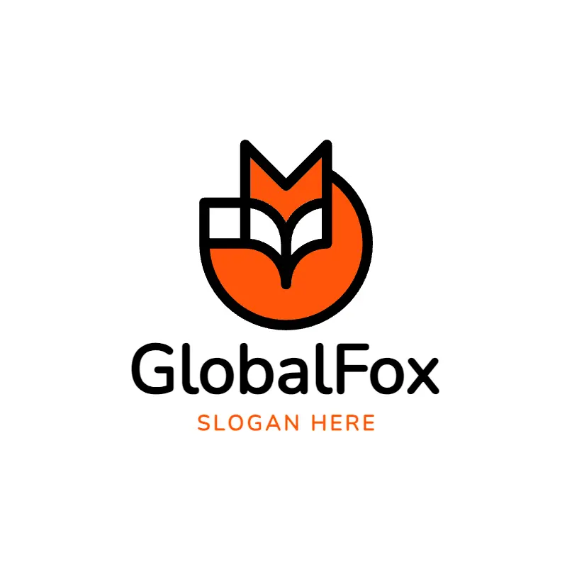 Geometric Fox Logo