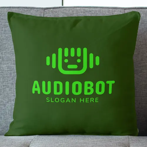 Pillow Free Bot Audio and Sound Logo Mockup