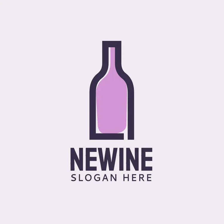 Wine Bottle Logo