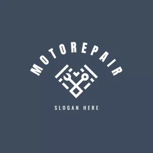 Motor Repair and Mechanic Shop Logo (1)