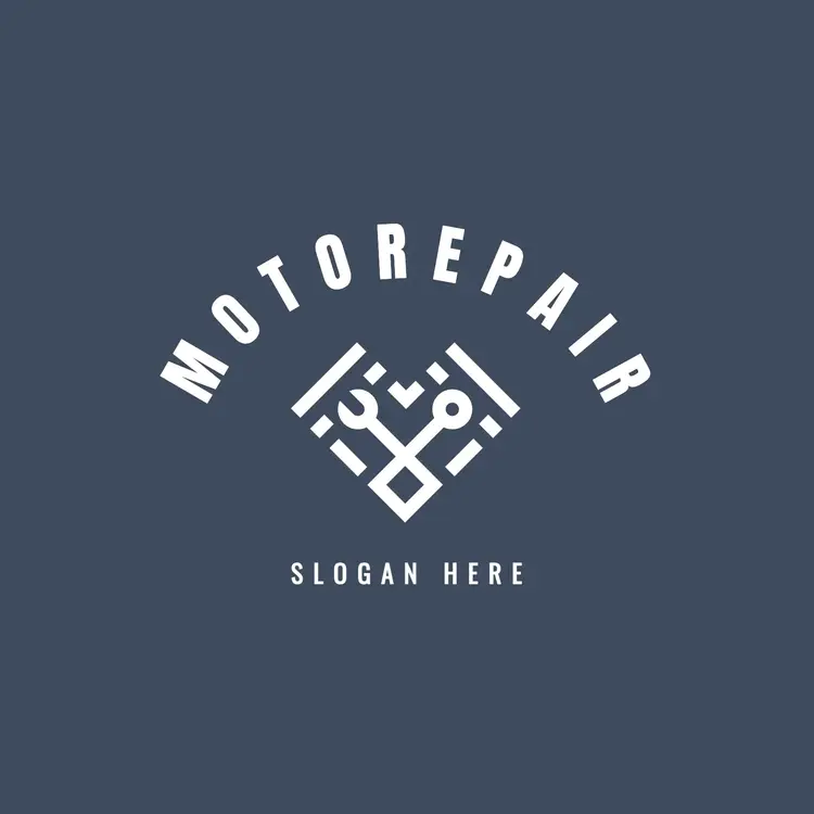 Motor Repair and Mechanic Shop Logo (1)