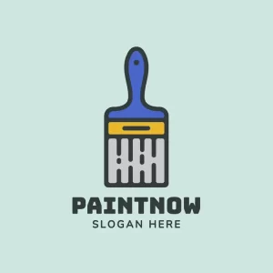 Paint and Brush Service Logo