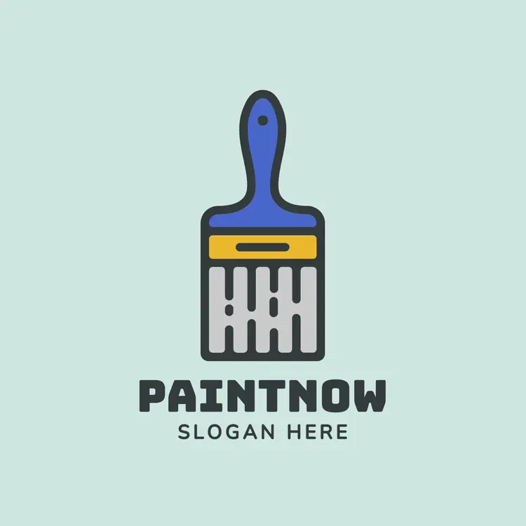 Paint and Brush Service Logo