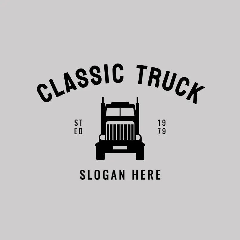 Free Classic Truck Logo