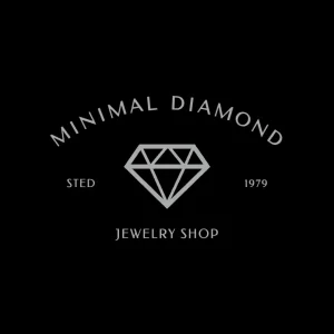 Free Minimalist Diamond and Jewelry Logo 2