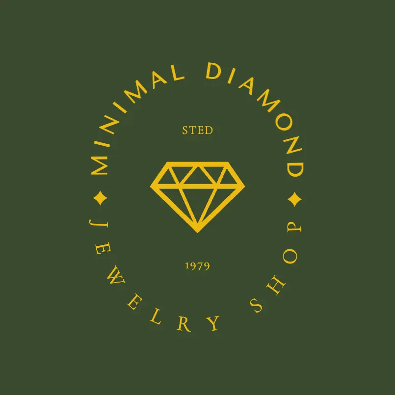 Free Minimalist Diamond and Jewelry Logo
