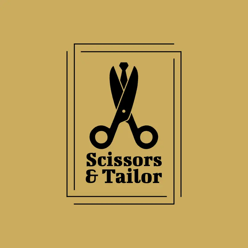 Free Scissors and Tailor Logo