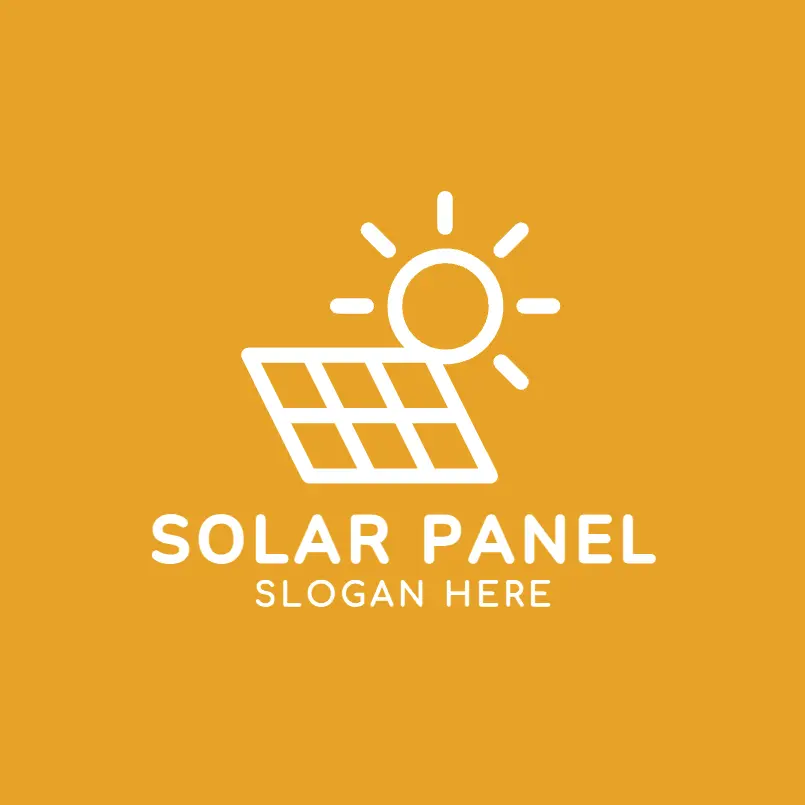 Free Screen and Solar Energy Logo