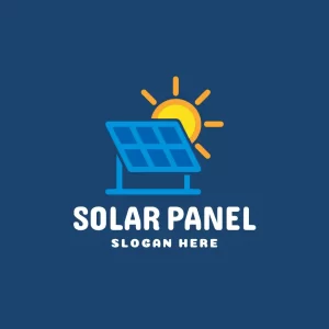 Free Screen and Solar Energy Logo