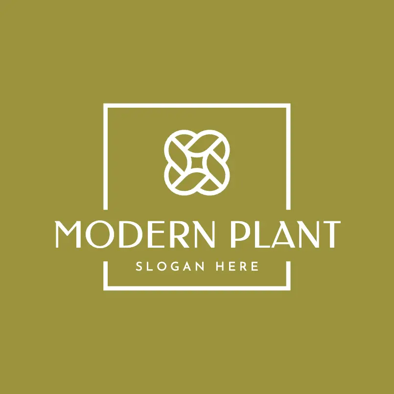 Free Symbol and Modern Plant Logo