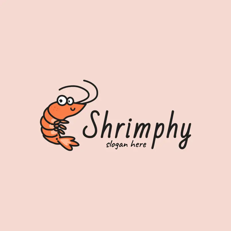 Free Cartoon Prawns and Shrimp Logo (2)