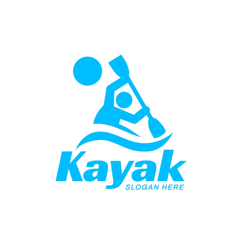 Free Kayak and Kayaking Logo