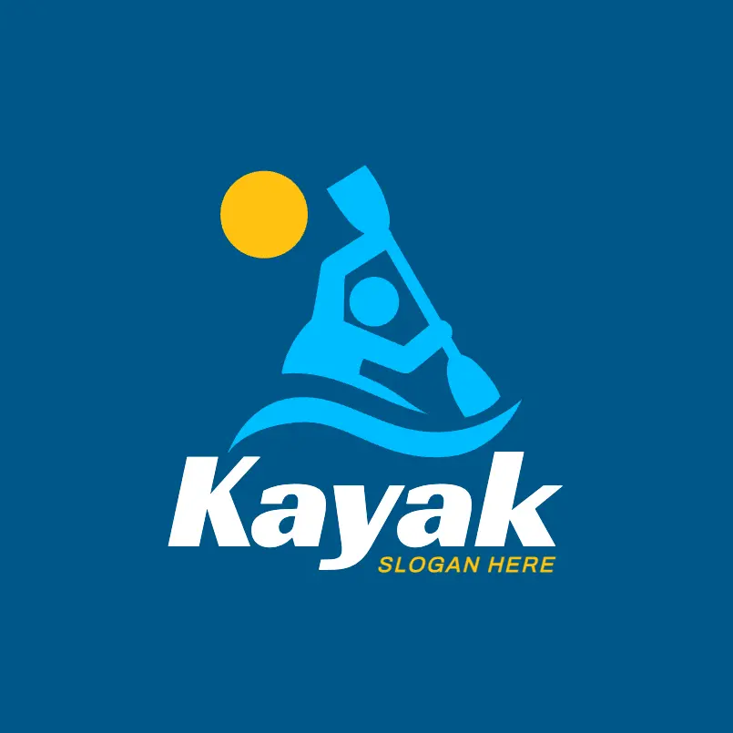 Free Kayak and Kayaking Logo