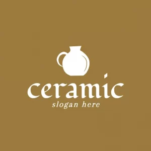 Free Rustic Ceramic Jug Logo