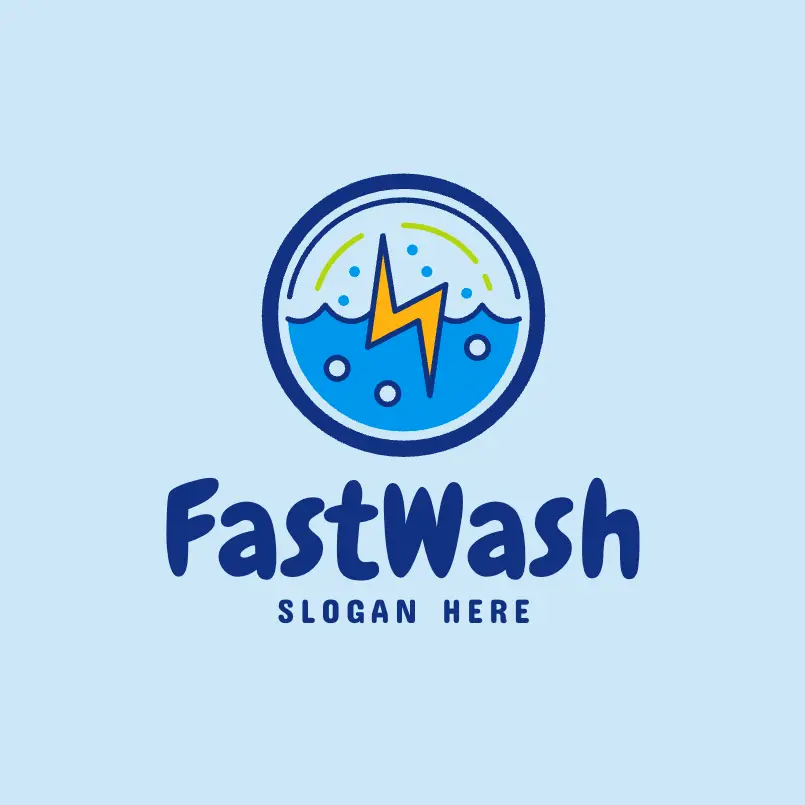 Washing Machine and Clothes Washing Logo