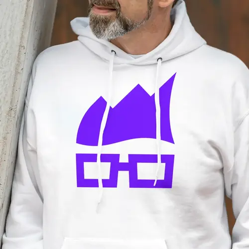 Hoodie Nerd Analytics Logo Mockup