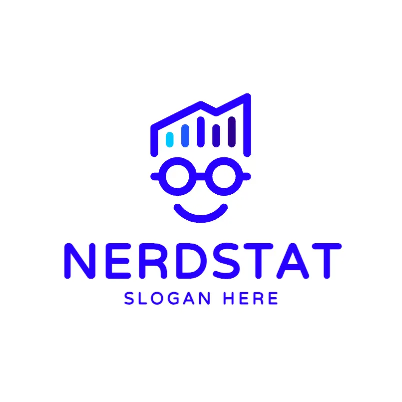 Nerd and Statistics Logo