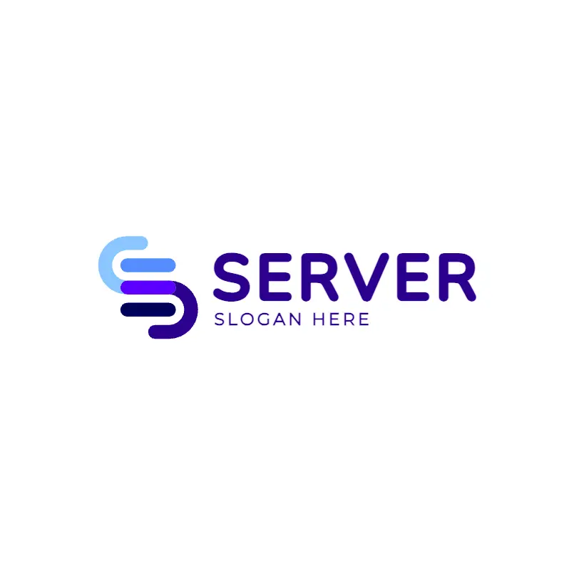 Letter S and Server Logo (2)