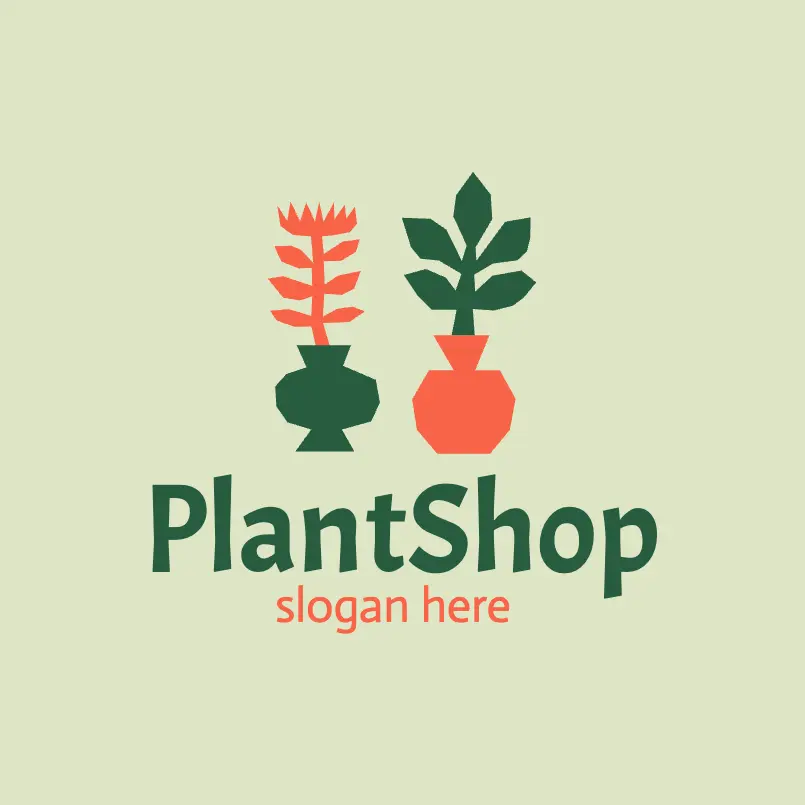 Plant and Flower Logo