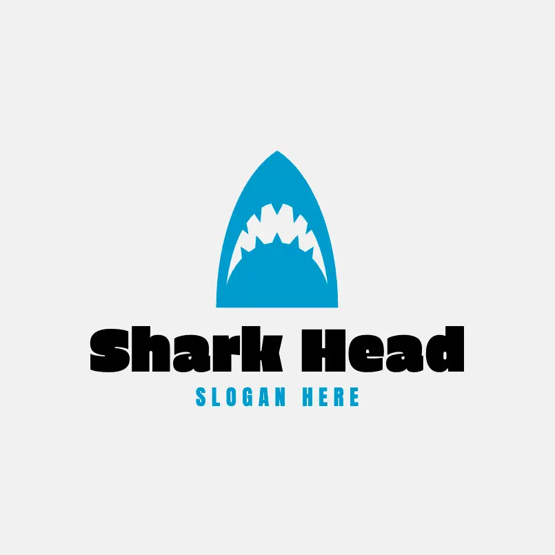 Free Shark Head Logo