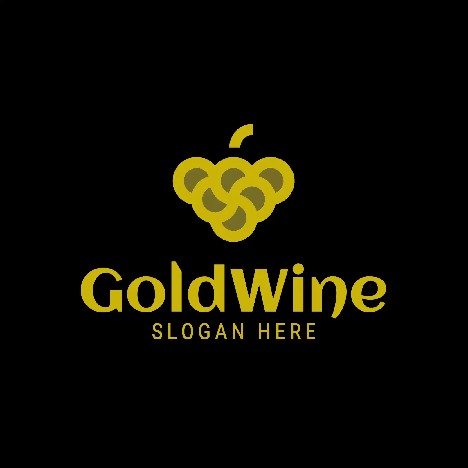 Free Bunch of Grapes Logo