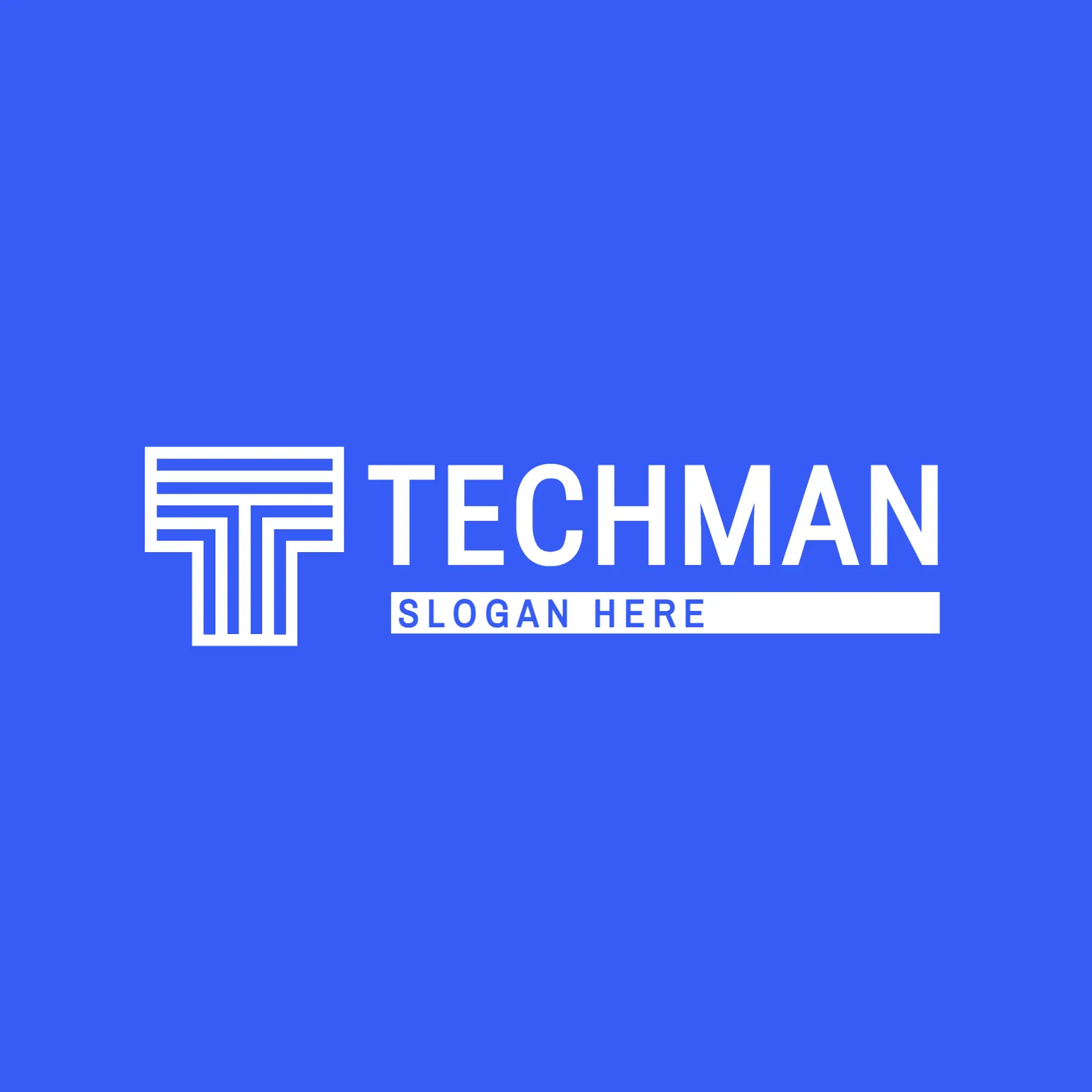 Free Technology Letter T Monogram Logo (2)