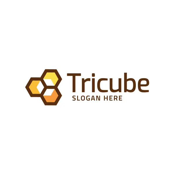 Triple Hexagon And Cube Logo (2)