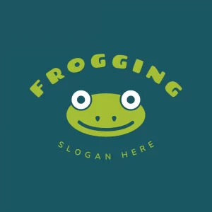 Free Frog Head Logo