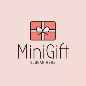 Free Minimalist Gift Logo
